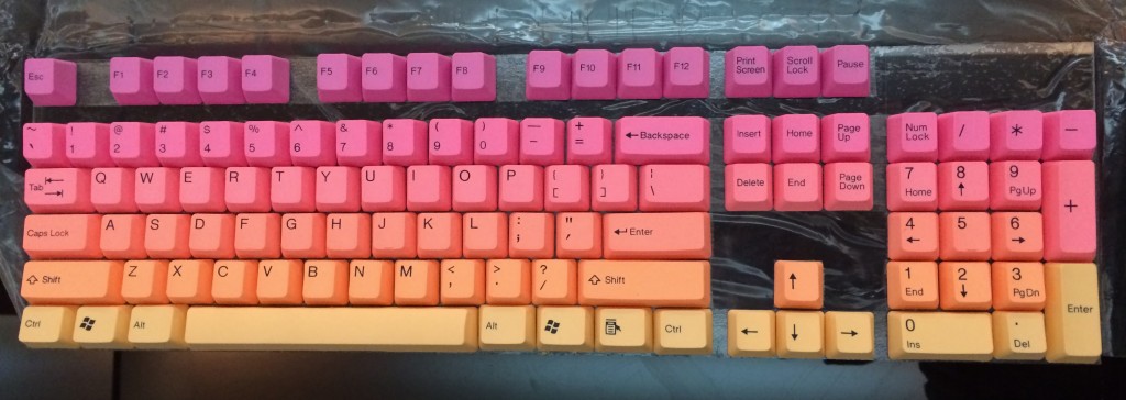 Tai-Hao sunshine keycaps