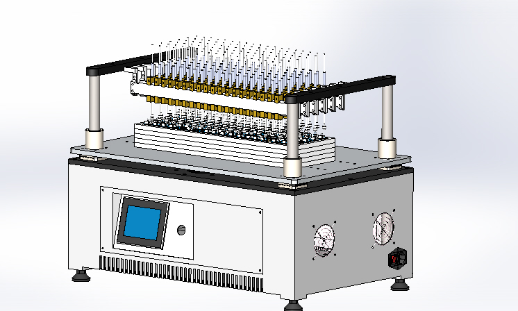 Analog test machine