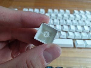 Bottom of keycap