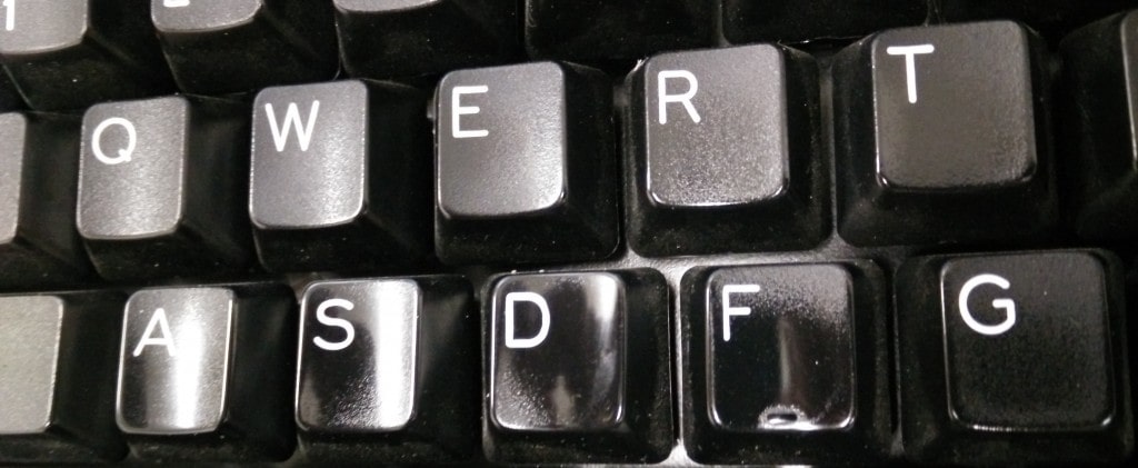 Image showing shiney keycaps