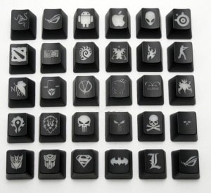 Image showing backlit keycaps 