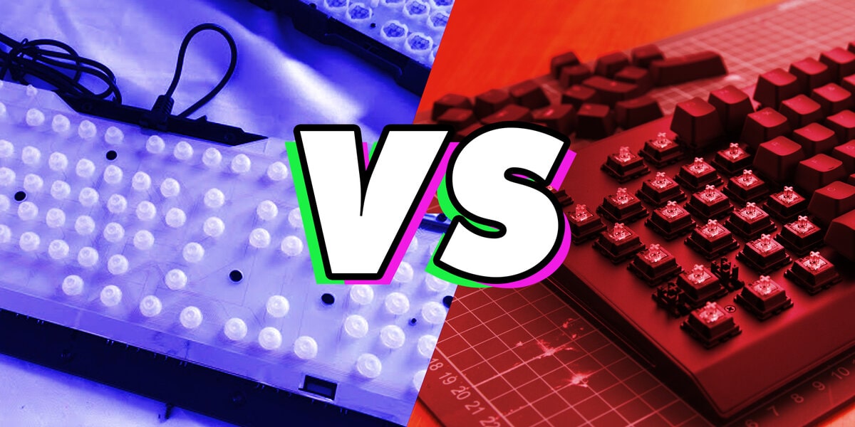 Mechanical vs membrane keyboards