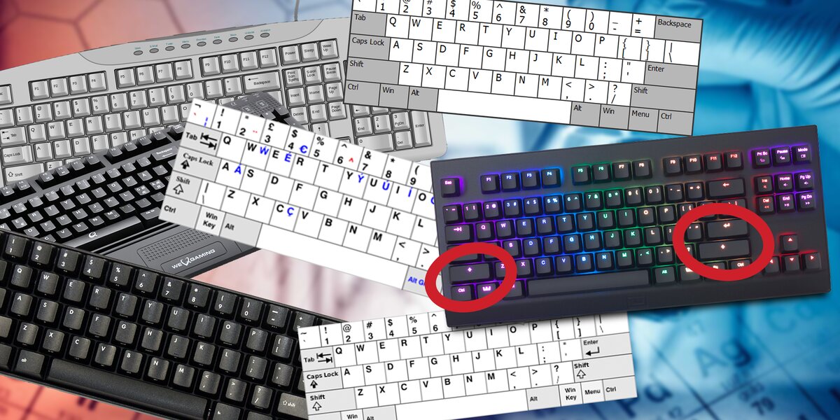 Keyboard layouts