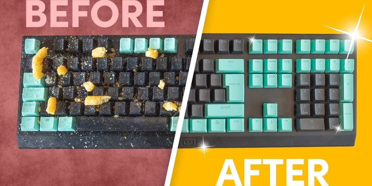 How to clean your mechanical keyboard